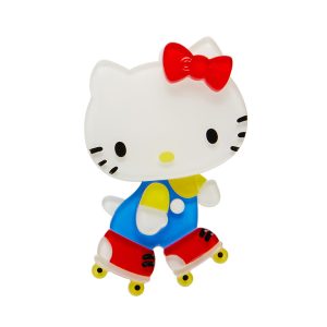 Hello Kitty brooch - Time for a Skate - Erstwilder