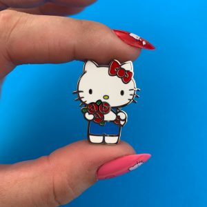 Hello Kitty Enamel Pin - Bouquet - Erstwilder