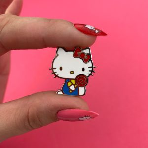 Hello Kitty Enamel Pin - Lollypop - Erstwilder