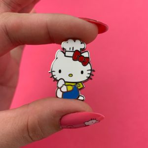 Hello Kitty Enamel Pin - Chef - Erstwilder