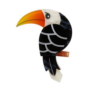 Terrence Toucan Brooch - Feb 21  - Erstwilder