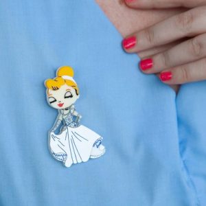 Cinderella Parody - Cinderella Brooch - Daisy Jean Designs