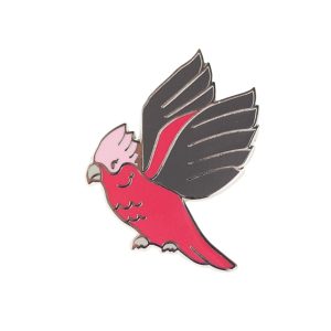 Girlberta Galah - Enamel Pin Fan Faves Dec 20  - Erstwilder