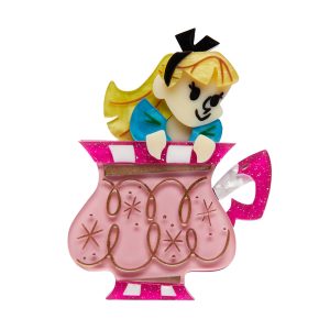 Always Tea Time, Alice Brooch - Wonderland - Erstwilder