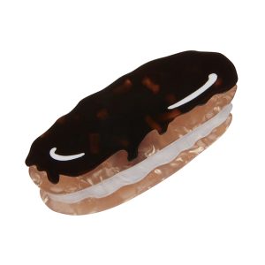 Eclair Au Chocolat Brooch - Paris 2021 - Erstwilder