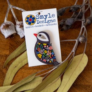 Retro Bird Brooch - Smyle Designs