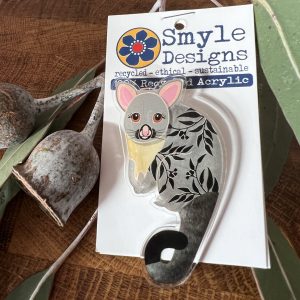 Lou-Lou Possum Brooch - Smyle Designs