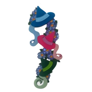 Sleeping Beauty Parody - Fairy Hats Brooch - Daisy Jean