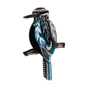 Kookaburra "Gunggaga" Brooch - Mel Hava 2022 - Erstwilder
