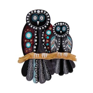 The Owl 'Gugu' Brooch - Mel Hava 2022 - Erstwilder