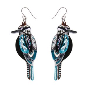 The Kookaburra 'Gunggaga' Earrings - Mel Hava 2022 - Erstwilder