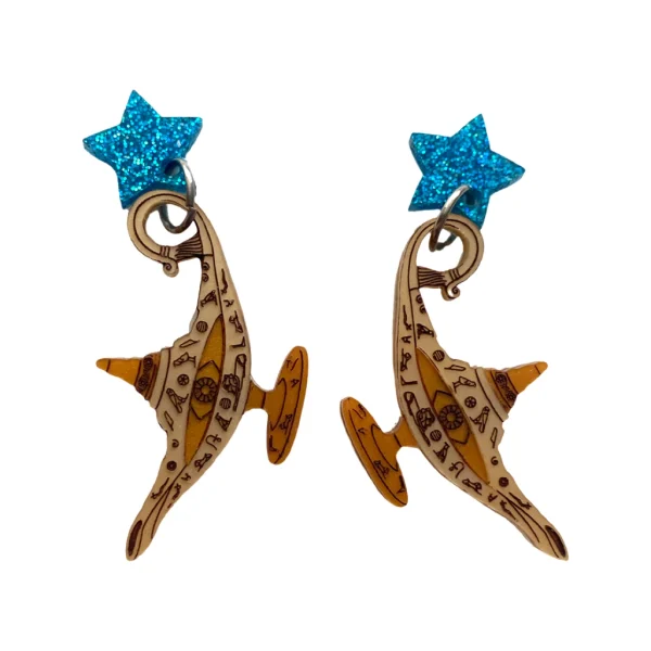Magic Lamp Earrings - Daisy Jean Aladdin parody 2022