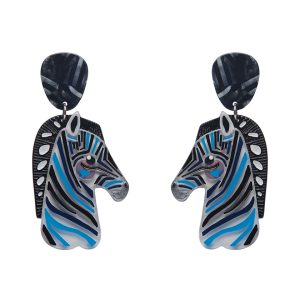 Zealous Zebra Earrings - Cromer 2022 - Erstwilder