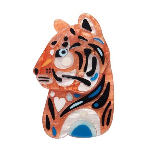 The Tranquil Tiger Brooch - Cromer 2022 - Erstwilder