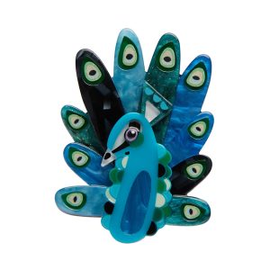 The Picturesque Peacock Brooch - Cromer 2022 - Erstwilder