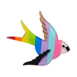 Bluebird of Happiness for All Brooch - Pride 23 - Erstwilder