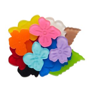 Rainbow Heartfelt Hydrangea Brooch - Pride 23 - Erstwilder