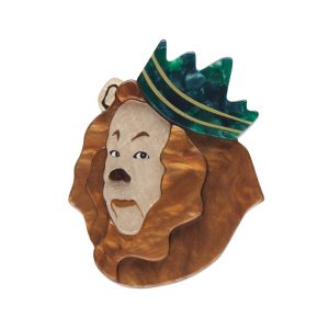 Cowardly Lion Brooch - Wizard of Oz - Erstwilder