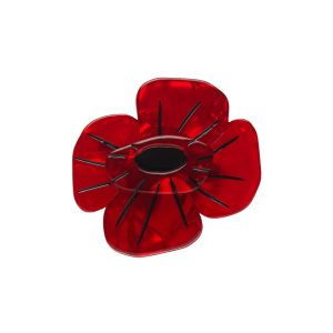 Remembrance Poppy Mini Brooch - ANZAC Remembrance 2022 - Erstwilder