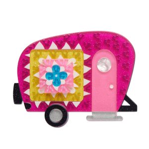 Cosiest of Campers Brooch - Cosy Things 2023 - Erstwilder