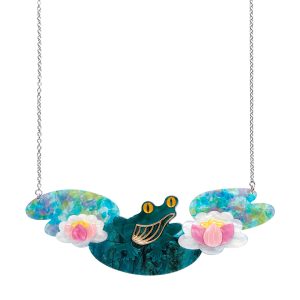 Pod Dweller Frog Necklace- La Belle Epoque 23 - Erstwilder
