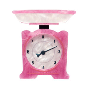 Balance the Scales Brooch - Vintage Kitchen Nov 23 - Erstwilder