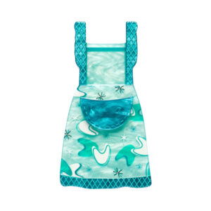 No Strings Attached Teal Brooch - Vintage Kitchen Nov 23 - Erstwilder