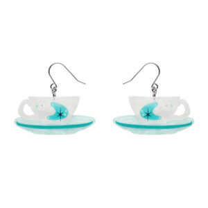 Tea and Sympathy Drop Earrings - Vintage Kitchen Nov 23 - Erstwilder