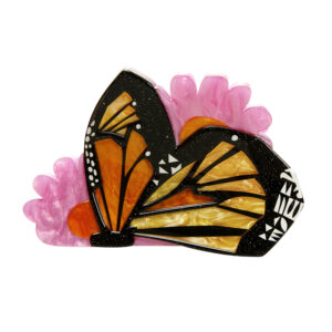 A Butterfly Named Flutter Hair Clip Claw - Clare Young Feb 24 - Erstwilder