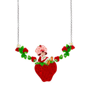Sitting on a Strawberry Necklace - Strawberry Shortcake 24 - Erstwilder