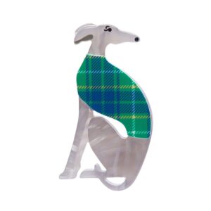 Garrison the Greyhound Mini Brooch - Dog Minis 24 - Erstwilder
