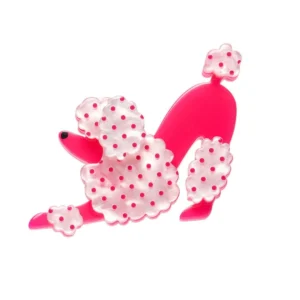 Pouncing Paulette Mini Brooch - Dog Minis 24 - Erstwilder