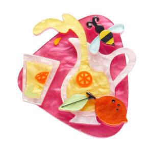 Lemon Squeezy Brooch - Atomic Abode Jun24 - Erstwilder