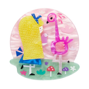 Wonderland Brooch - Pete Cromer Fairytales July24 - Erstwilder