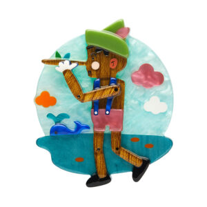 Boys Don't Lie Brooch - Pete Cromer Fairytales July24 - Erstwilder