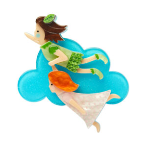 Never Grow Up Brooch - Pete Cromer Fairytales July24 - Erstwilder