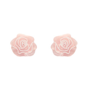 Eternal Rose Stud Earrings essentials - Pale Pink - Pete Cromer Fairytales July24 - Erstwilder