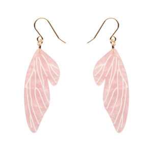Fairy Wing Drop Earrings essentials - Pink - Pete Cromer Fairytales July24