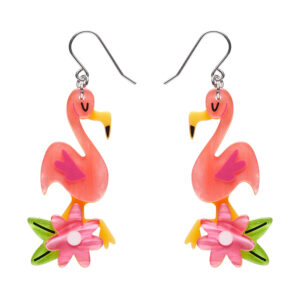 Let's Flamingle Drop Earrings - Atomic Abode Jun24 - Erstwilder
