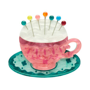 Pins and Needles Brooch - Arts and Crafts Aug24 - Erstwilder