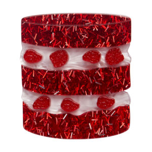 Glamington Cake Brooch  - Katherine Sabbath Cakes - Oct 24 - Erstwilder