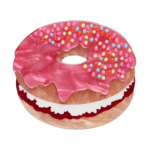 Donut Cake Brooch  - Katherine Sabbath Cakes - Oct 24 - Erstwilder