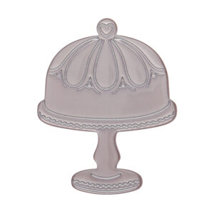 Classic Cake Stand - Silver Mini Brooch  - Katherine Sabbath Cakes - Oct 24 - Erstwilder