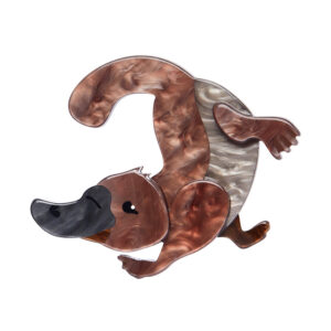 Puddles the Platypus Brooch - Australiana - Oct 24 - Erstwilder