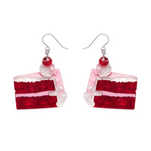 Romance Isn't Dead Cake Drop Earrings - Katherine Sabbath Cakes - Oct 24 - Erstwilder