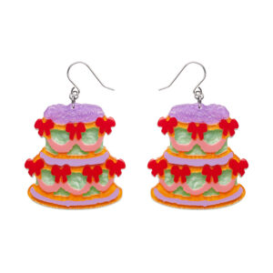 Vintage Dreams Showstopper Cake Drop Earrings - Katherine Sabbath Cakes - Oct 24 - Erstwilder