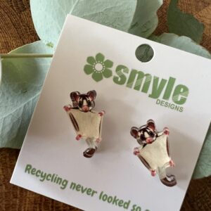 Sugar Glider Stud Earrings - Smyle Designs