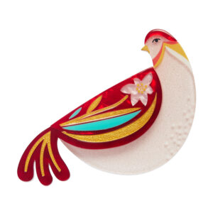 Partridge Perfection Brooch - Merry Kitschmas 24 - Erstwilder