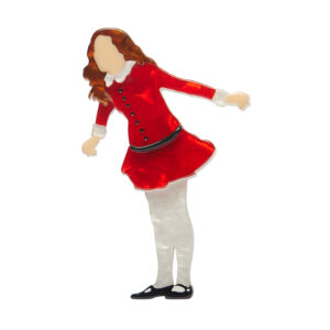 Veruca Salt Brooch - Wonka 24 - Erstwilder