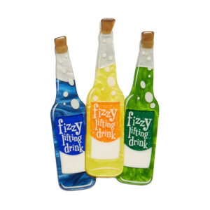 Fizzy Lifting Drinks Brooch - Wonka 24 - Erstwilder